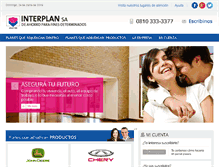 Tablet Screenshot of interplan.com.ar